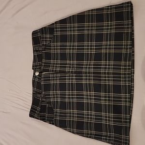 Plaid Mini Skirt